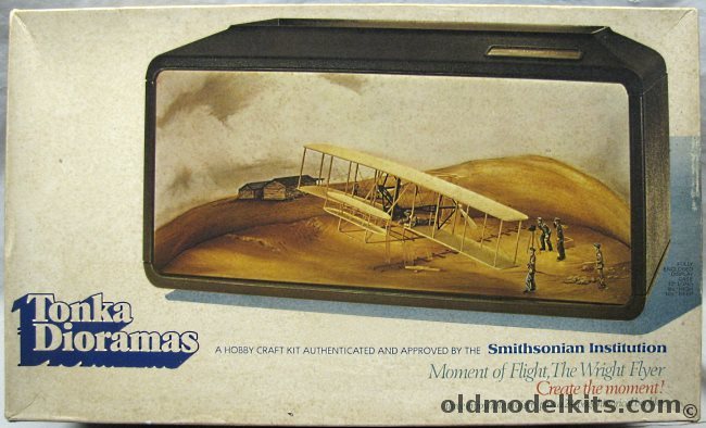 Tonka Dioramas 1/48 The Wright Flyer Moment of Flight, 7011 plastic model kit